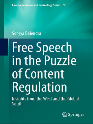 cover image of Free Speech in the Puzzle of Content Regulation